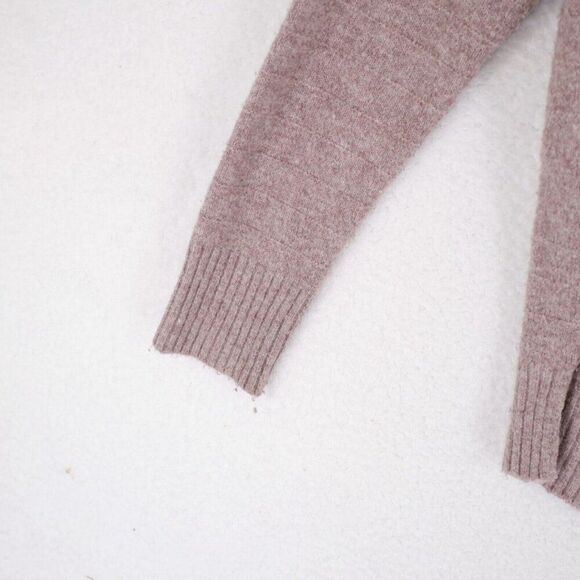 Old Navy Purple Cowl Neck Ribbed Small Sweater Acrylic Nylon Pullover - Picture 2 of 7